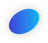Ein blauer Kreis mit schwarzem Hintergrund.