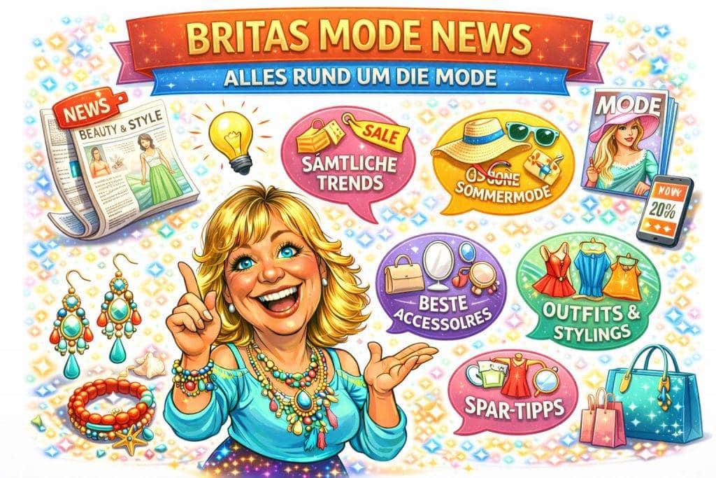 Modetrends 2026 – entspannt, selbstbewusst, ein bisschen mutig Britas Mode News: Aktuelle Mode-Trends, Sommerlooks, Outfits & Stylings, Accessoires und Spar-Tipps. Exklusive Damenmode bei Brita!