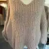 Entdecke den Kuschel Pulli in angesagtem Chunky-Look - dein Must-have in hellem Beige für gemütliche und stylishe Momente!.