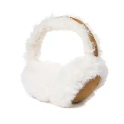 Entdecke die Donna Ohrenwärmer: Stylische Ohrenwärmer in Braun-Weiß mit superweichem Plüsch - dein Must-Have für coole Tage!.