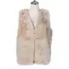 Entdecke deinen Style mit der beigen Mattea Fellweste - ärmellos, kuschelweich und ein absolutes Fashion-Must-have!.