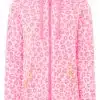 Bring Farbe in deinen Alltag: Die "Leo Neon" Sweatjacke setzt dich mit Neon-Leo-Print und gelben Details stylisch in Szene.