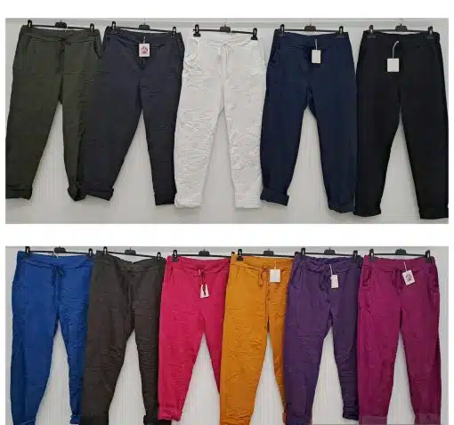 Entdecke jetzt zwölf trendige Zauberhafte Hosen 2025 Jogger in tollen Farben - perfekt für deinen modernen Herbstlook!.