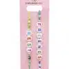 Hol dir das Zwillingsherz Bestie Duo: Zwei bunte Armbänder mit "BEST FRIENDS" Perlen, perfekt als stylishes Geschenk für euch!.