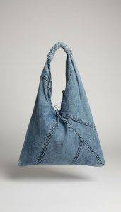 denim drift hobo bag