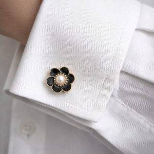 bloom noir knopfclips