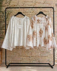 Étoile cotton bluse