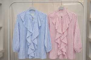 vichy bluse