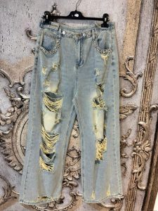 „vintage rebel glam“jeans