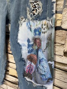 boho statement jeans „ibiza soul“