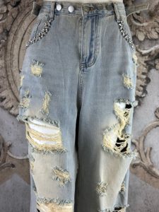 „vintage rebel glam“jeans