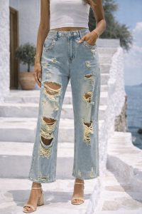 „vintage rebel glam“jeans