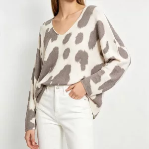 Home - Modeshop Kuhfellmuster Pullover de-DE